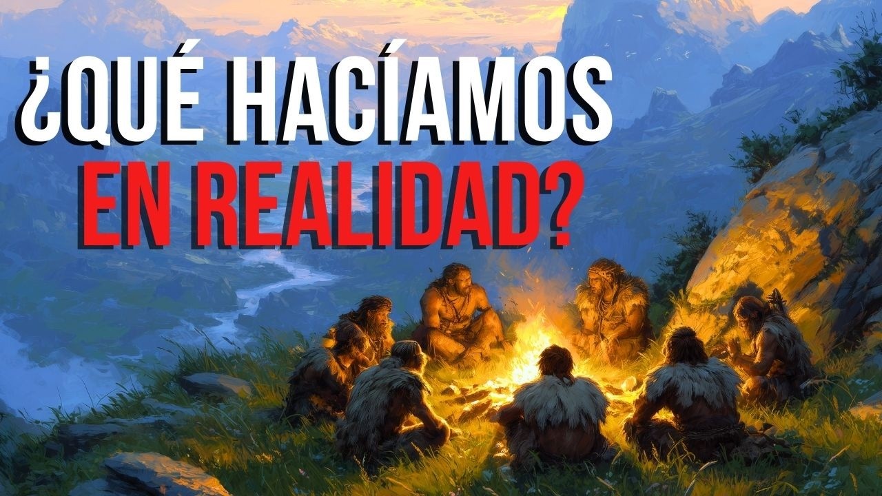 ¿Qué HACÍAN realmente los primeros humanos TODO el día? (40.000 años atrás) | Historia para Dormir