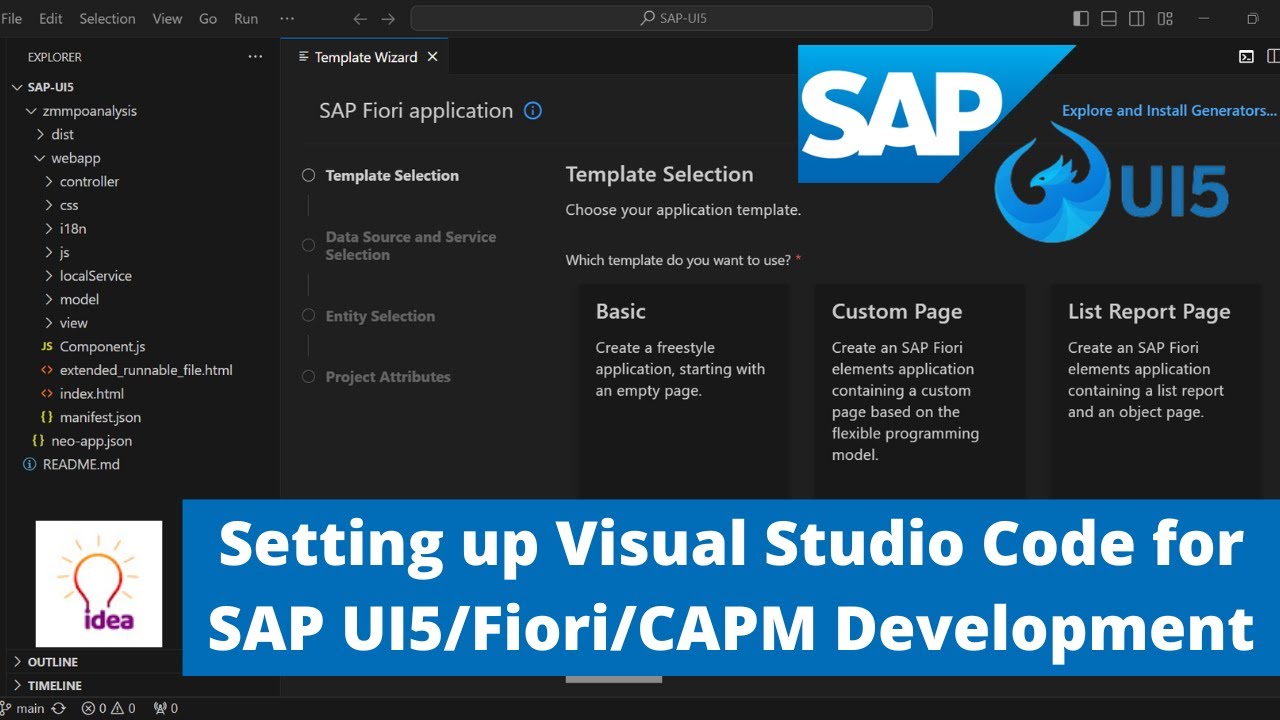 Настройка Visual Studio Code для разработки SAP UI5/Fiori/CAPM | SAP | UI5