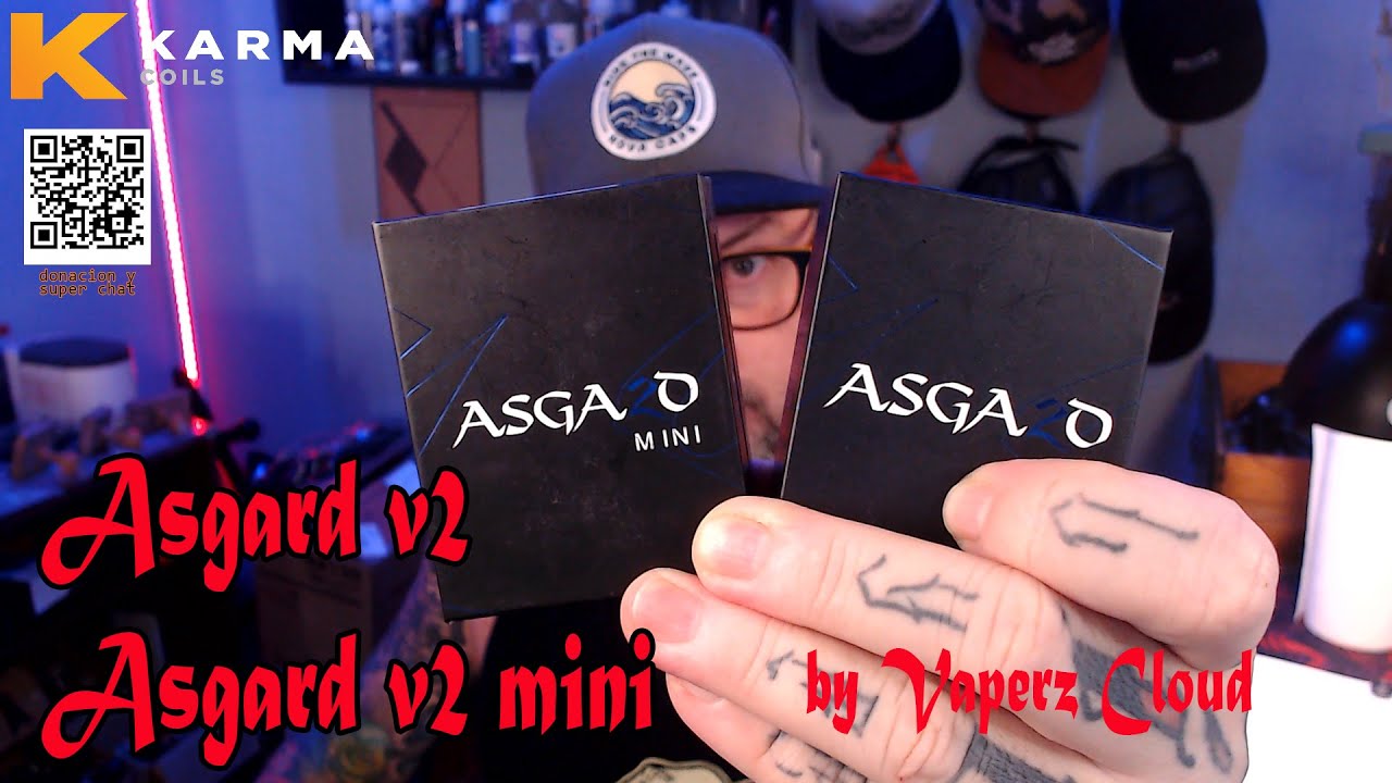 asgar 2 y Asgard 2 mini by Vaperz Cloud