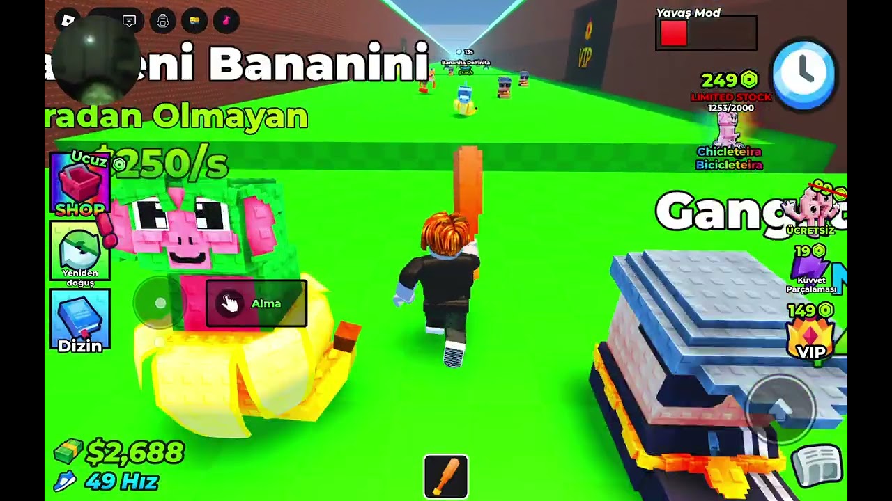 Brainrotları ezilmekten kurtardım