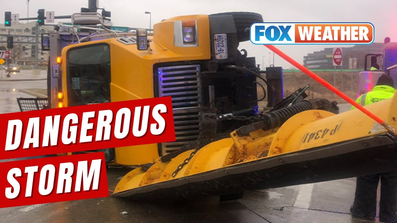 Major Winter Storm Slicing Across America Bringing Heavy Snow, Crippling Ice To Millions