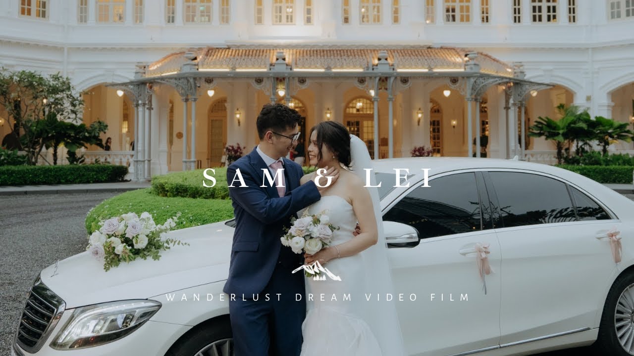Sam & Lei: A Wedding Wrapped in Romance & Elegance | Raffles Hotel