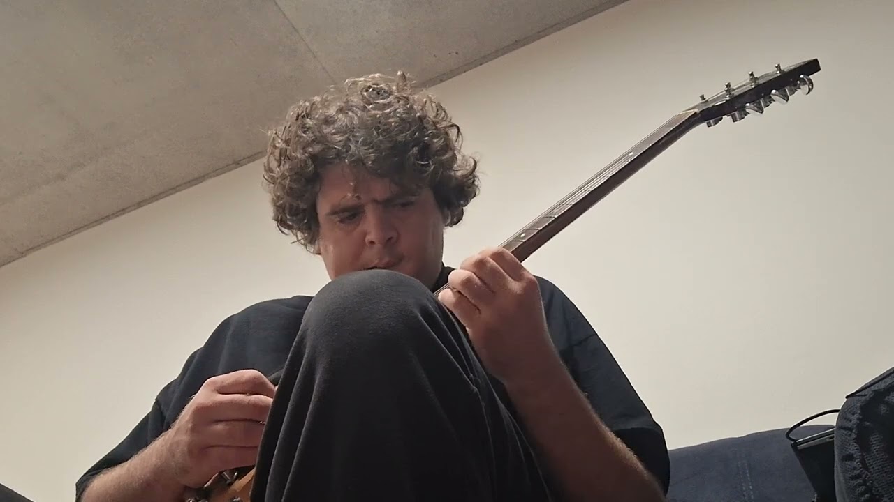 6 minutes of non sense guitar playing by Michael Za Za Ritchi from The Disorderly Fashion 