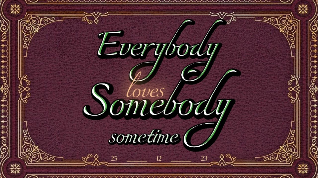 Dean Martin - Everybody Loves Sommebody | pn cover.
