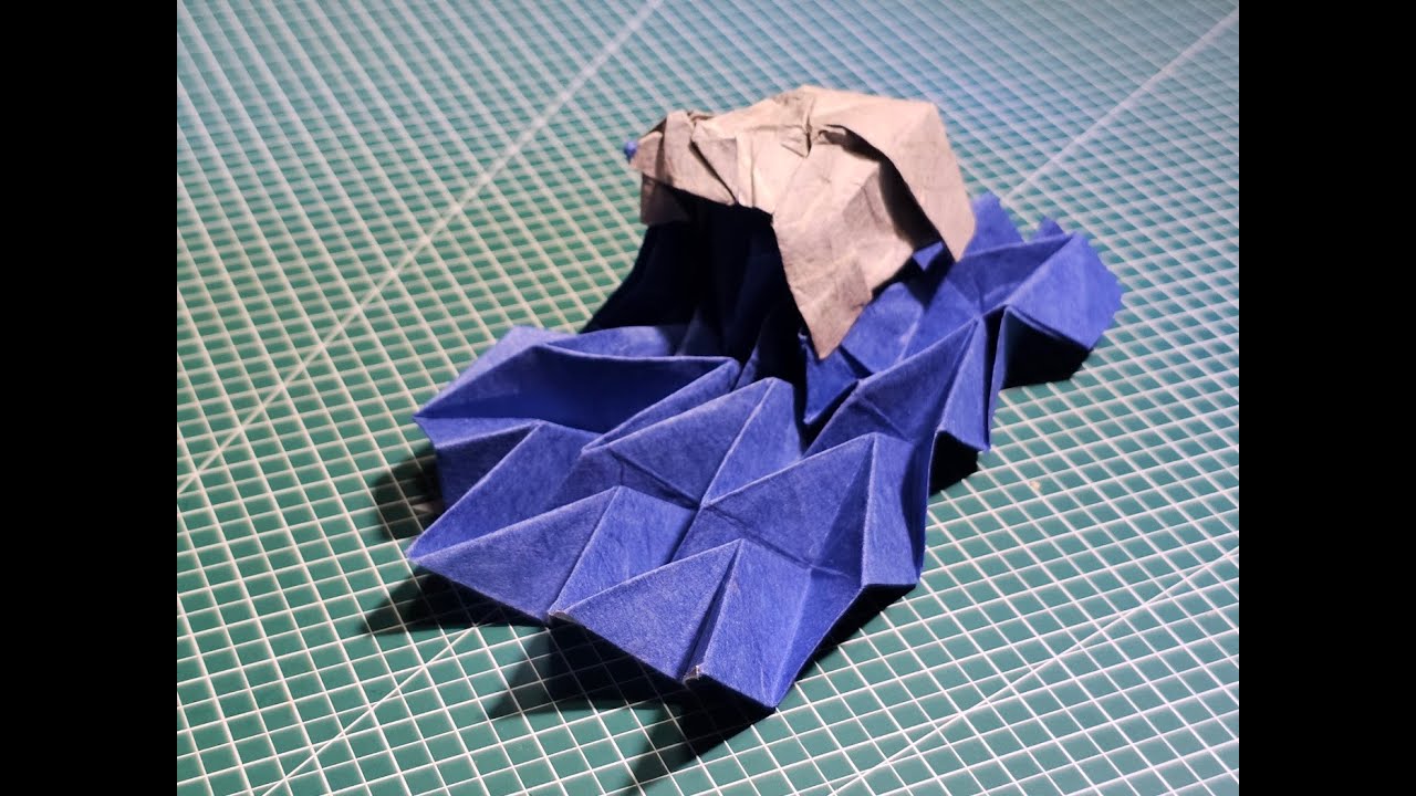 강가의 곰 접기(River Bear Origami)