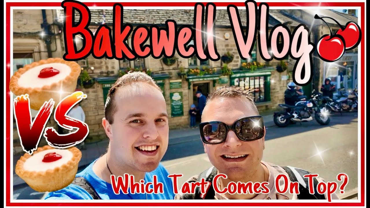 Bakewell Vlog, Comparing puddings & tarts from the original Bakewell pudding shop & Bloomers.