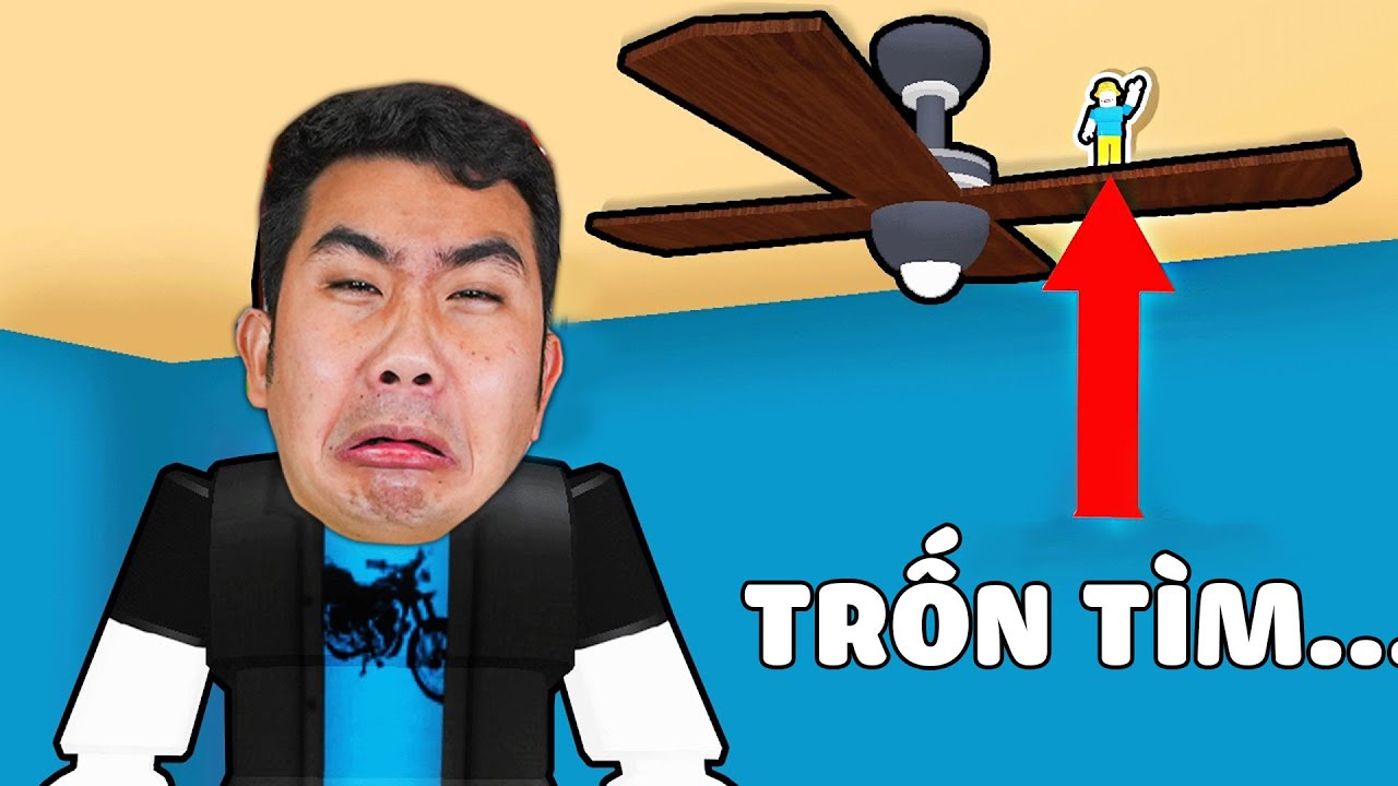 Quân Híp TV Chơi Trốn Tìm Bịt Mắt Trong Roblox
