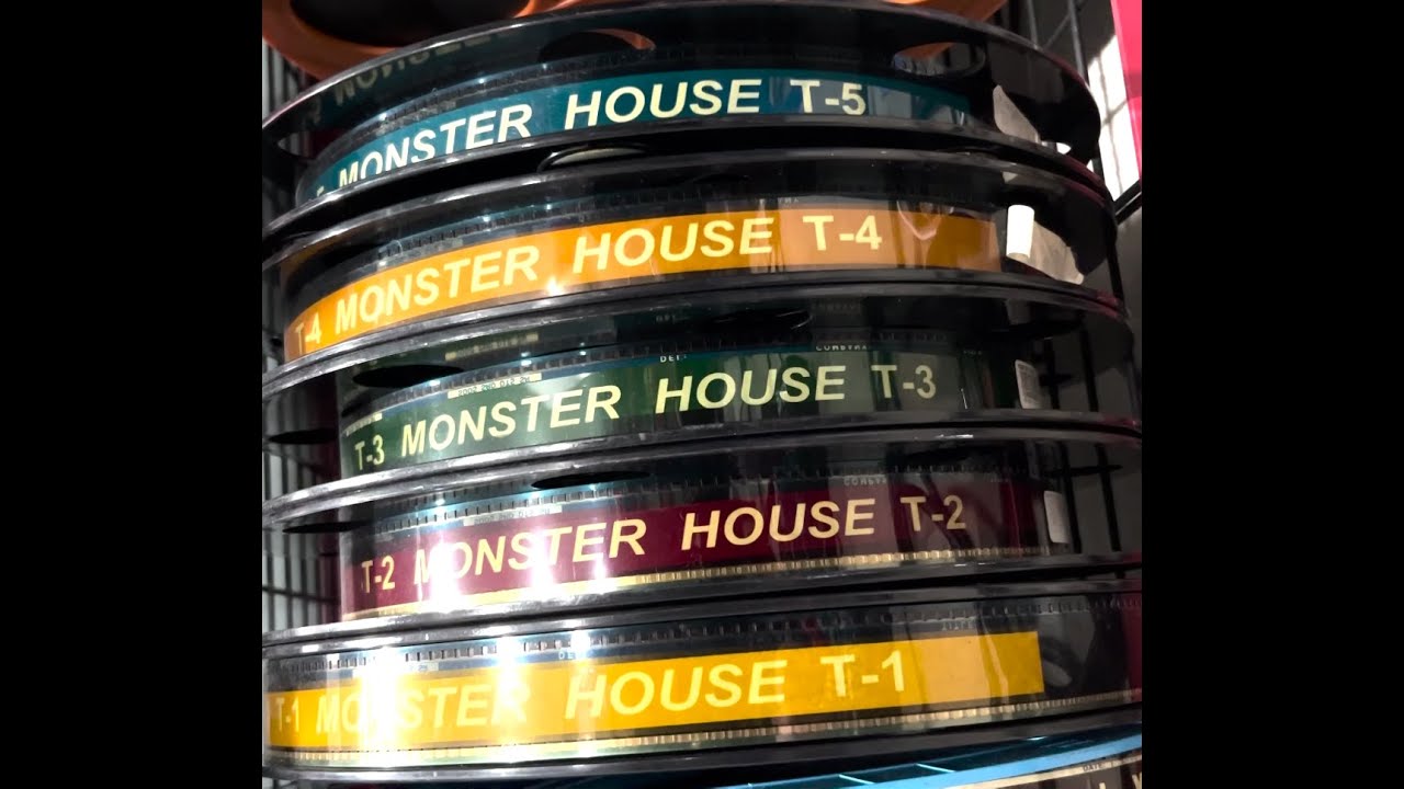 Monster House on 35mm - Preparation and Screening