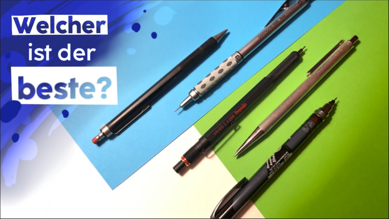 Druckbleistifte  im Wert von 0 € - 161 € im Test. Welcher ist am besten?
