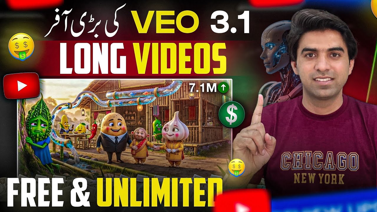 Google VEO 3.1 Free Video Generator | Ai se Video Kaise Banaye | ai se islamic video kaise banaye