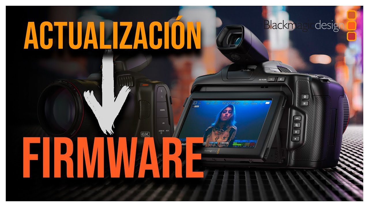 ¿CÓMO ACTUALIZAR EL FIRMWARE DE TU CÁMARA BLACKMAGIC POCKET? En español | Versión 7.9 Firmware Bmpcc