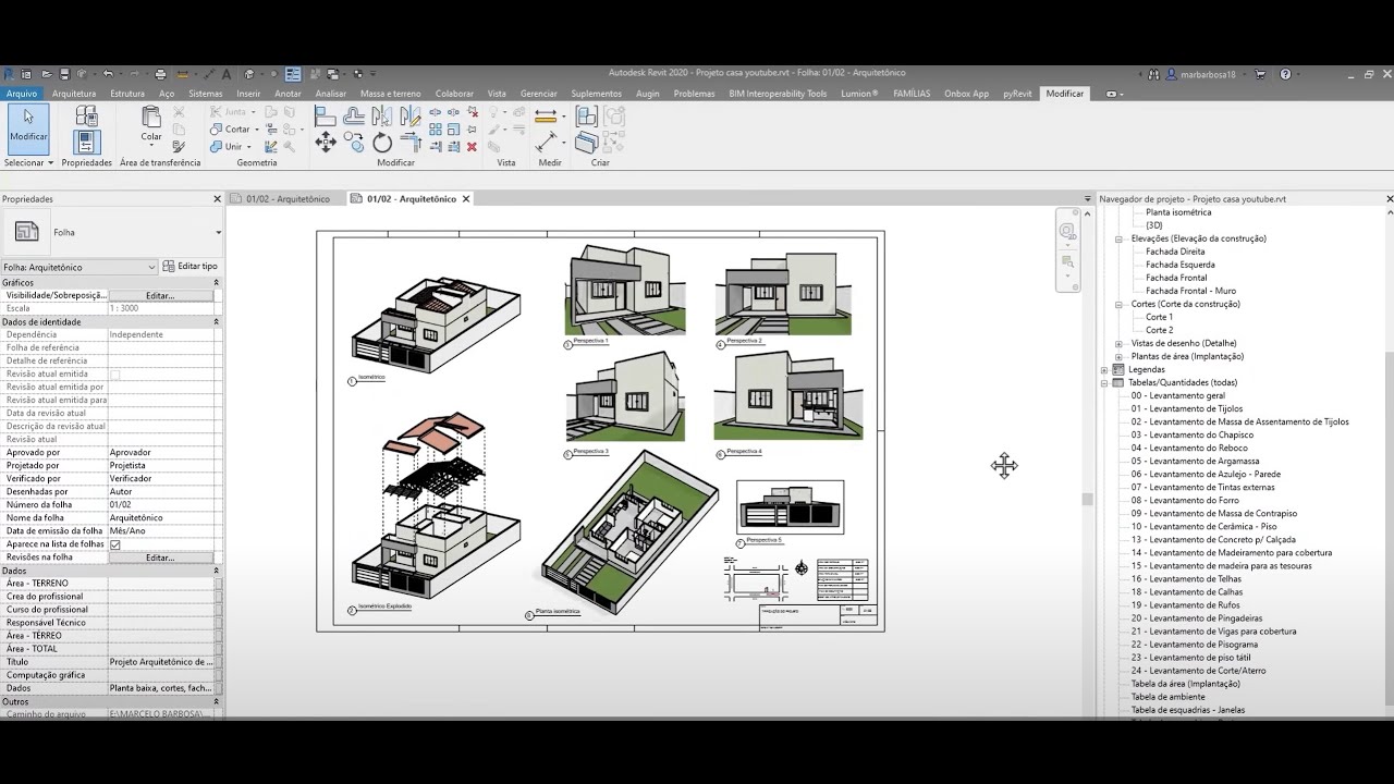 Aprenda a PROJETAR UMA CASA COMPLETA NO REVIT (AUL&Atilde;O)
