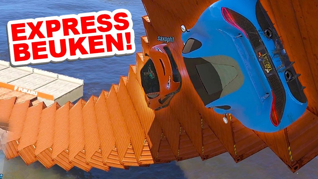 MEEST AWESOME AUTOMATISCHE STUNT RACE !!!