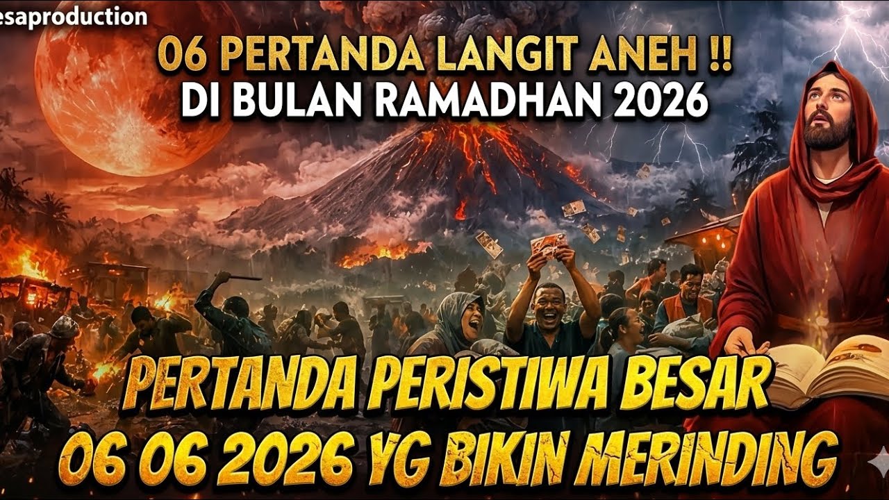 06 PERTANDA LANGIT ANEH di Bulan Ramadhan ..Pertanda PERISTIWA BESAR 06 06 2026 yg Bikin Merinding