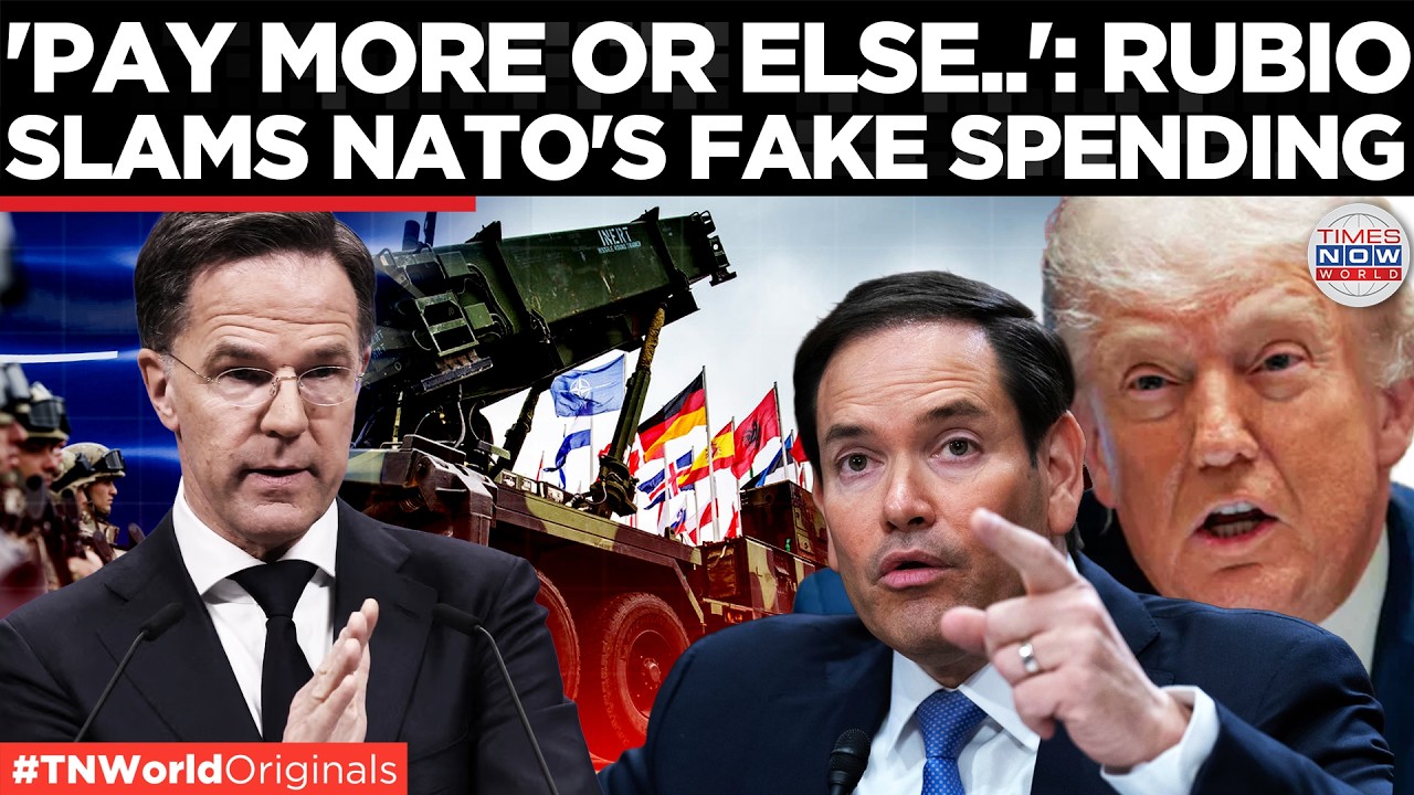 'NATO MUST STEP UP': Rubio Warns Europe; Raise Defense Spending Or Cut Welfare | Times Now World