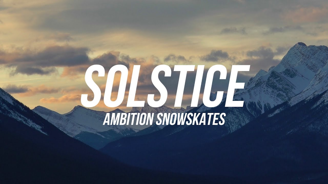 Ambition Snowskate SOLSTICE [2017]