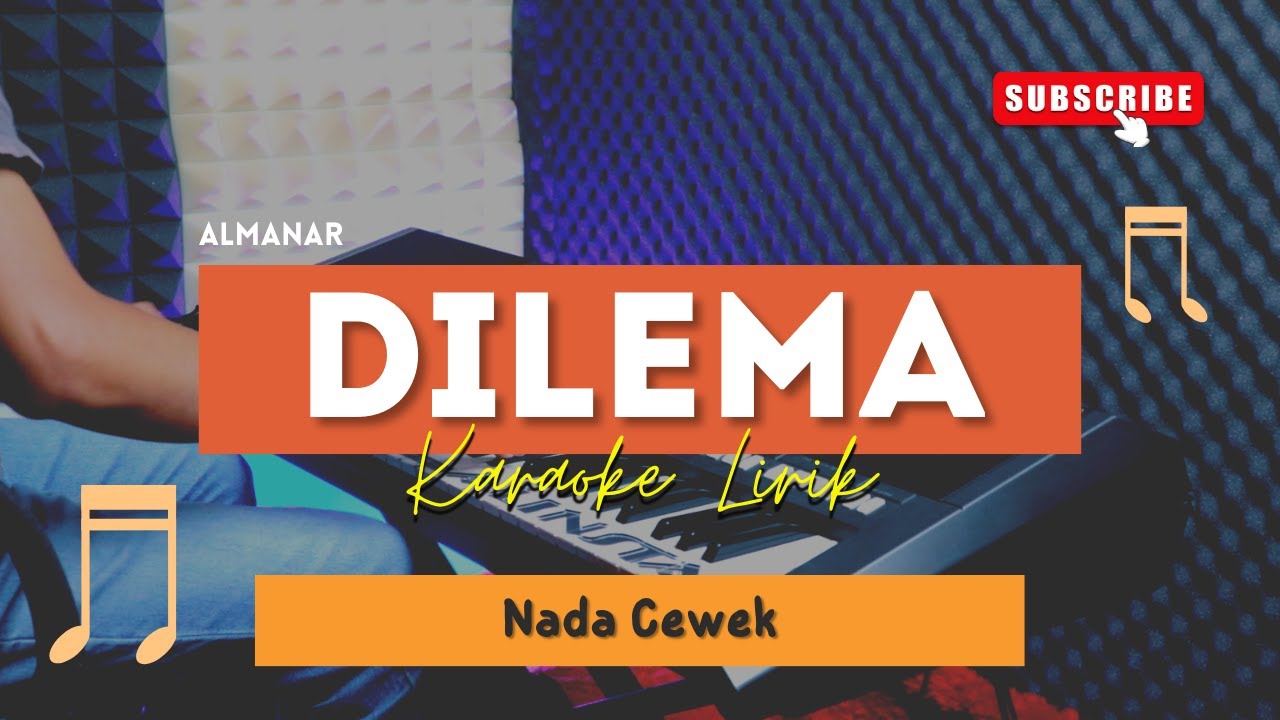 Dilema - Almanar | KARAOKE | NADA CEWEK