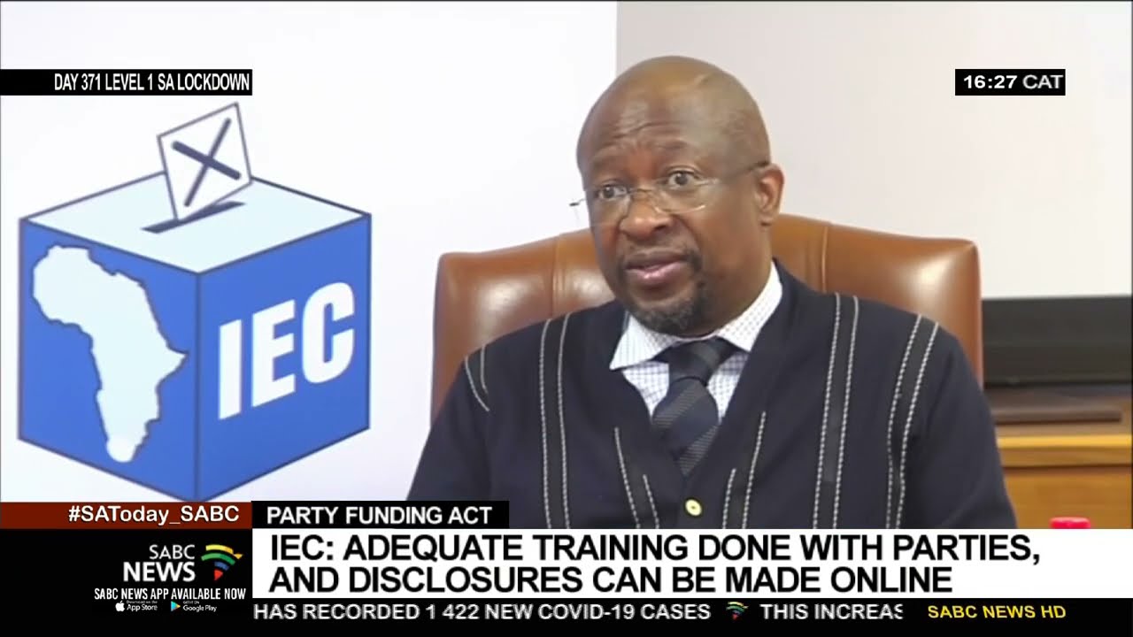 Party Funding Act | Parties and disclosures can be made online: IEC