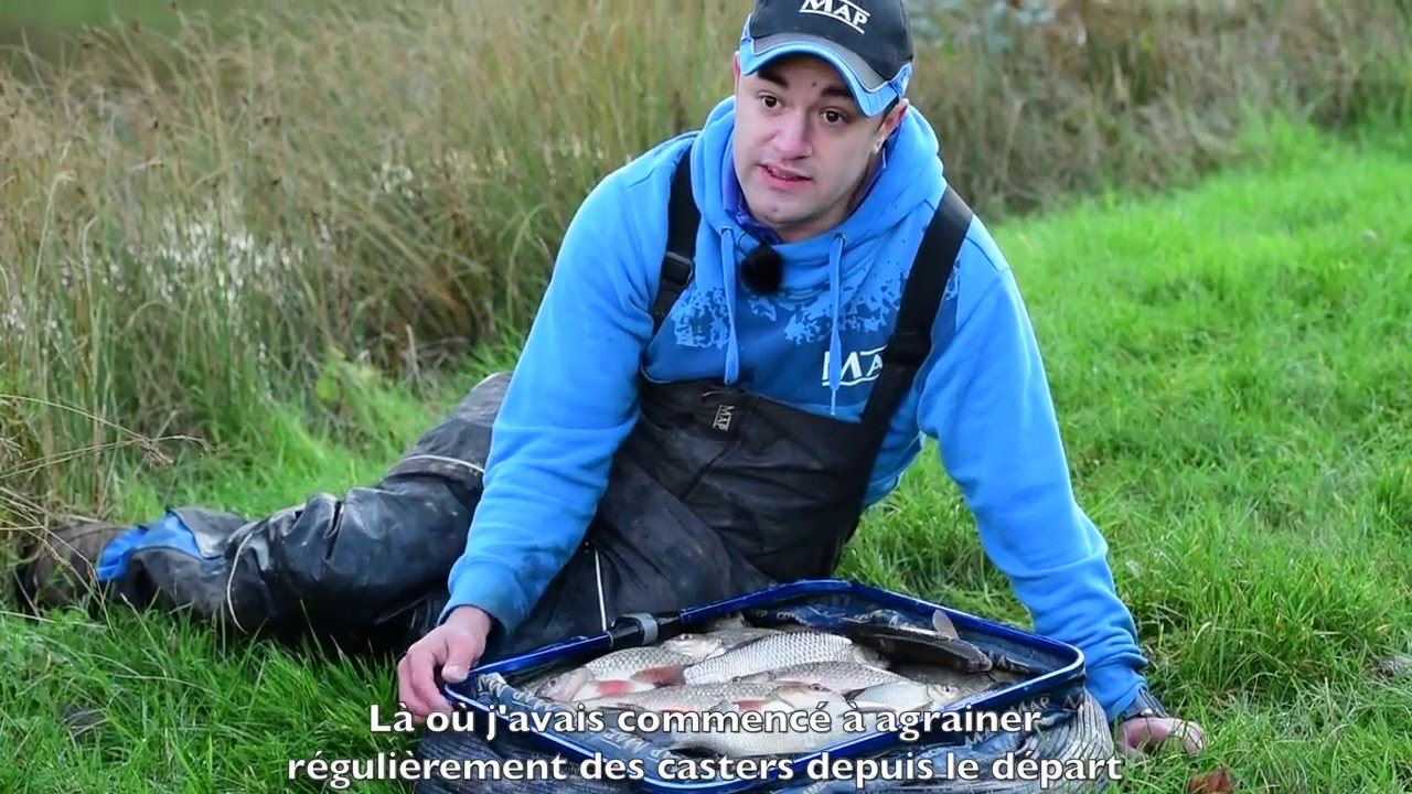 Pêche du gardon en eau profonde