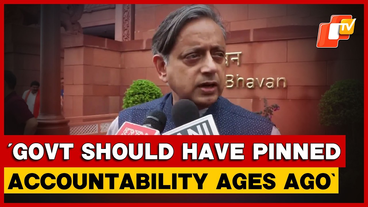 Shashi Tharoor Urges Parliament Debate On Student Protest, Criticises Government