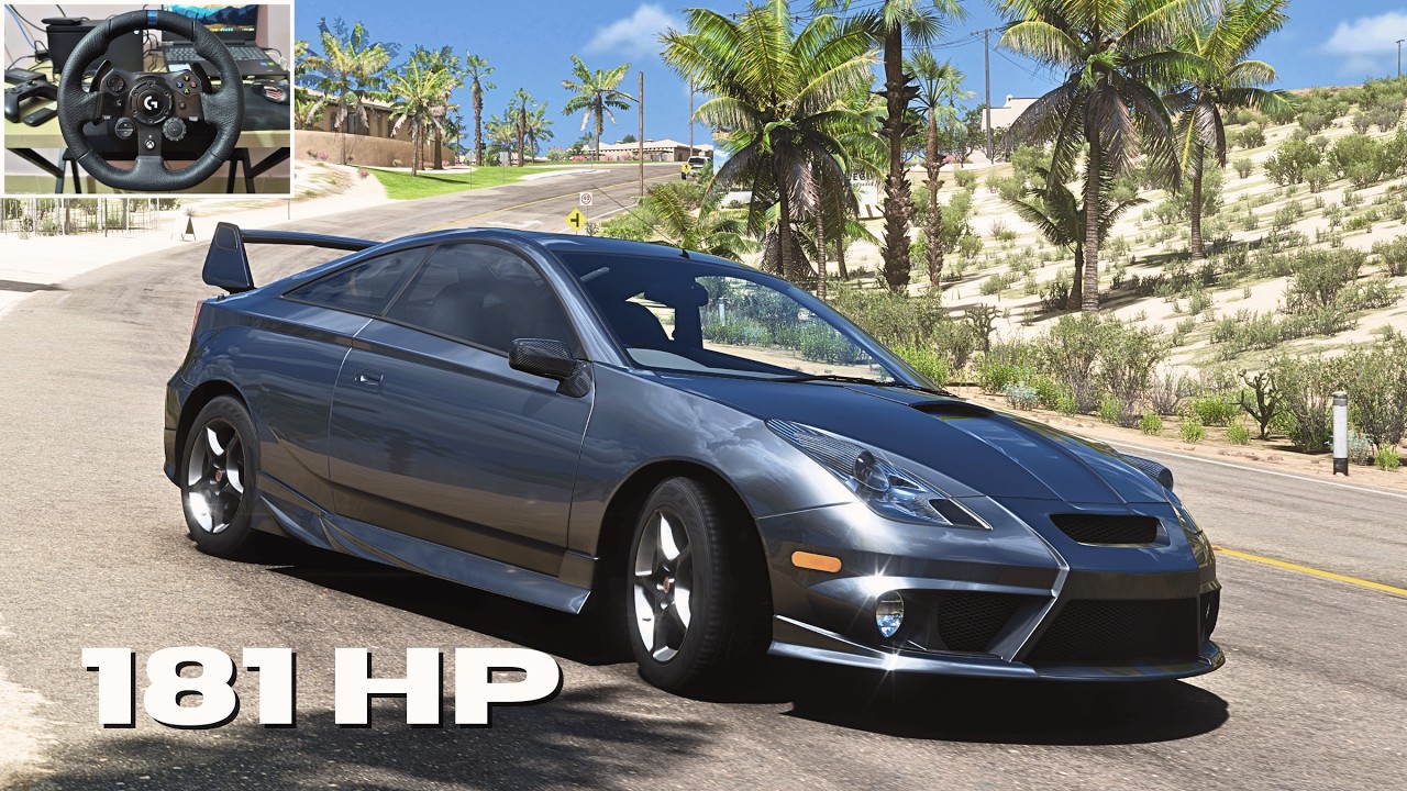 2003 Toyota Celica Sport Specialty 187HP | Forza Horizon 5 | Wheel Cam JDM Cruise