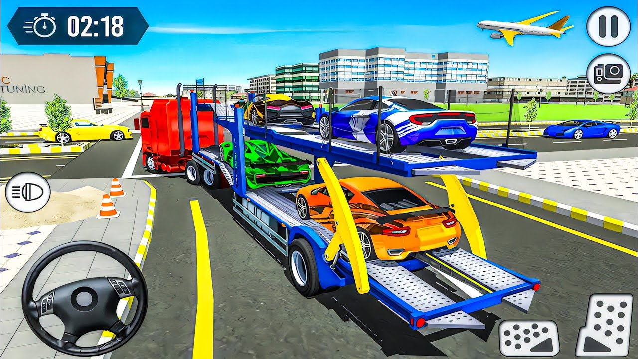 Car Transporter - Car Transporter Games - Transport Cargo - Car Games - Car Transporter Gameplay #2