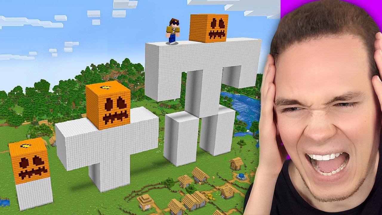 ICH BAUE einen MUTANTEN GOLEM, um VILLAGER ZU TROLLEN!