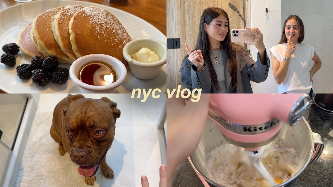 vida em nova york, trabalho com internet, cuidando do corpo, cozinhando, brunch com amigas