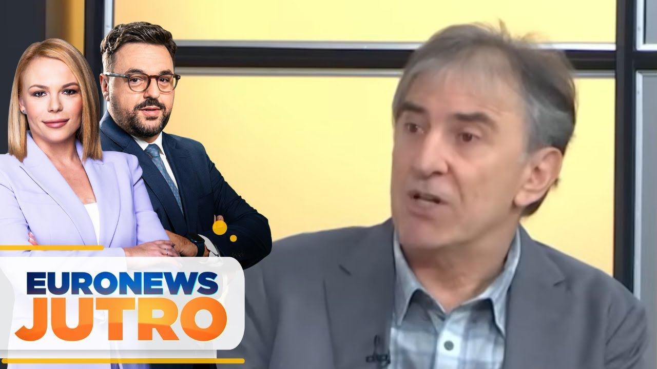 Štampu su prelistavali Cvijetin Milivojević i Vladimir Gajić | Euronews jutro