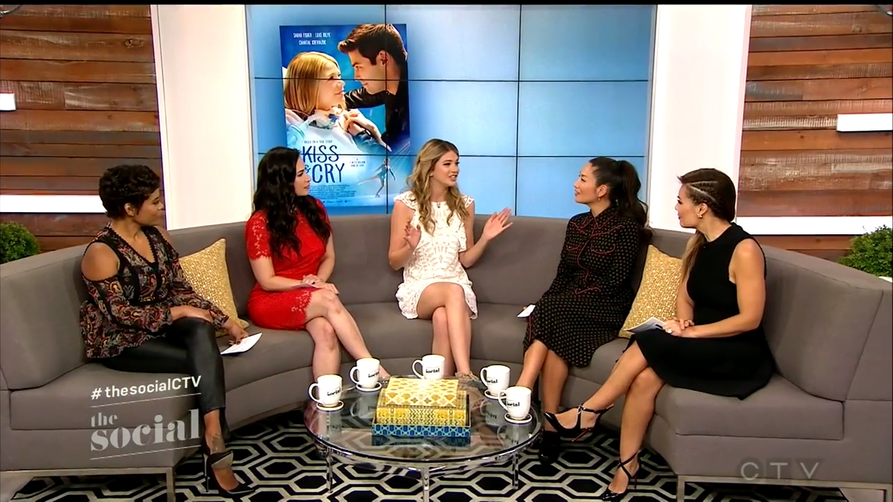 Kiss and Cry - CTV The Social  - Sarah Interview