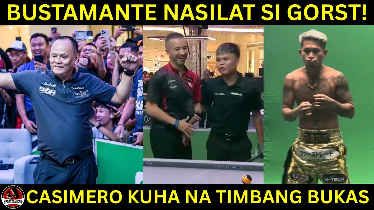 Bustamante NASILAT si Fedor Gorst ! JB Sucal NATALO! | Casimero KUHA na ang TIMBANG!