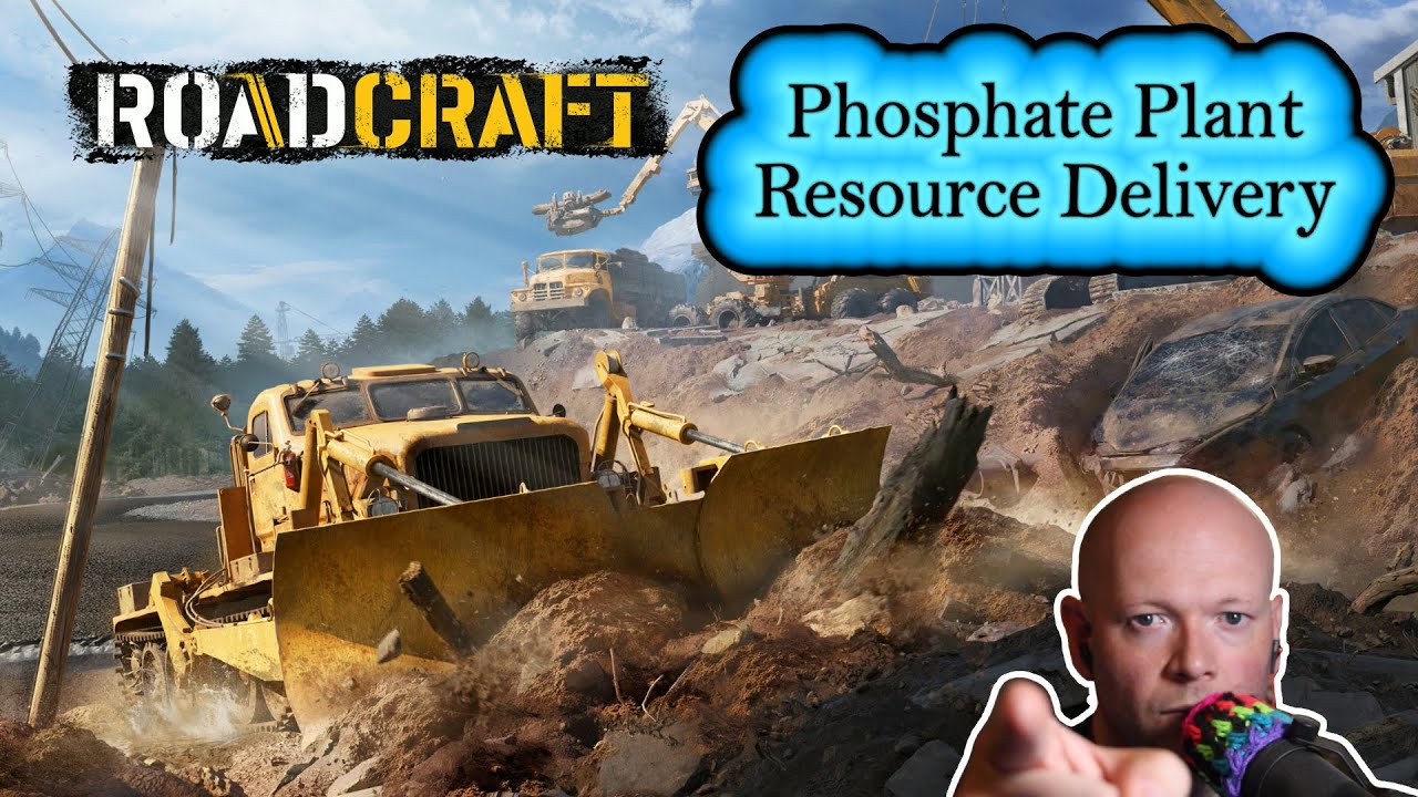 RoadCraft ● Доставка ресурсов на фосфатный завод