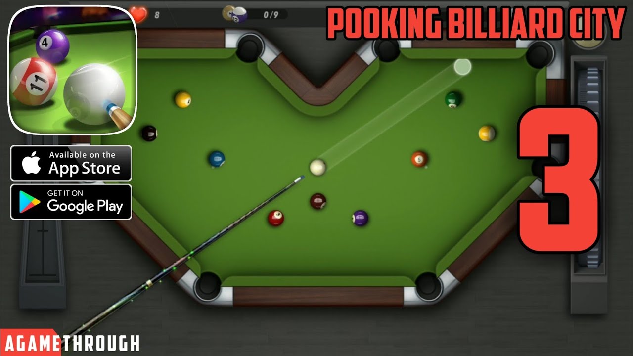 Pooking Billiards City Level 41 - 60 Gameplay Walkthrough (Android, ios)