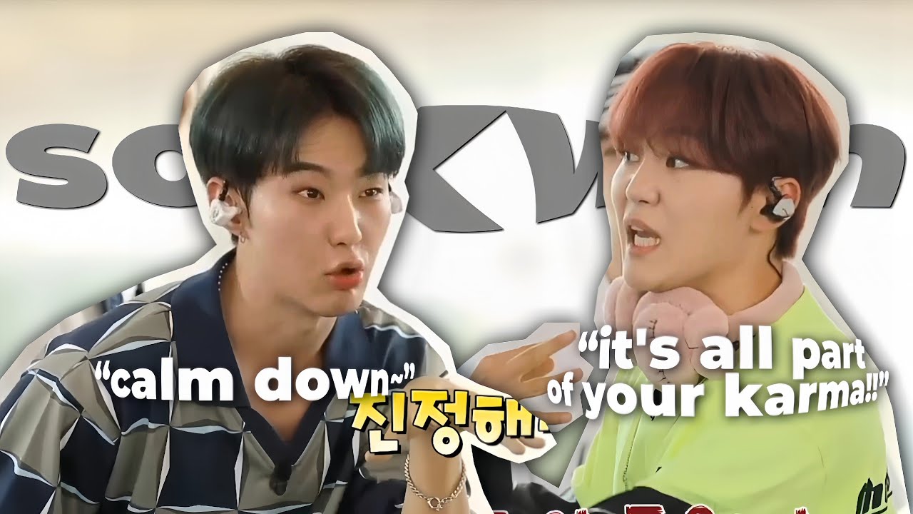 seungkwan and hoshi THE chaotic duo