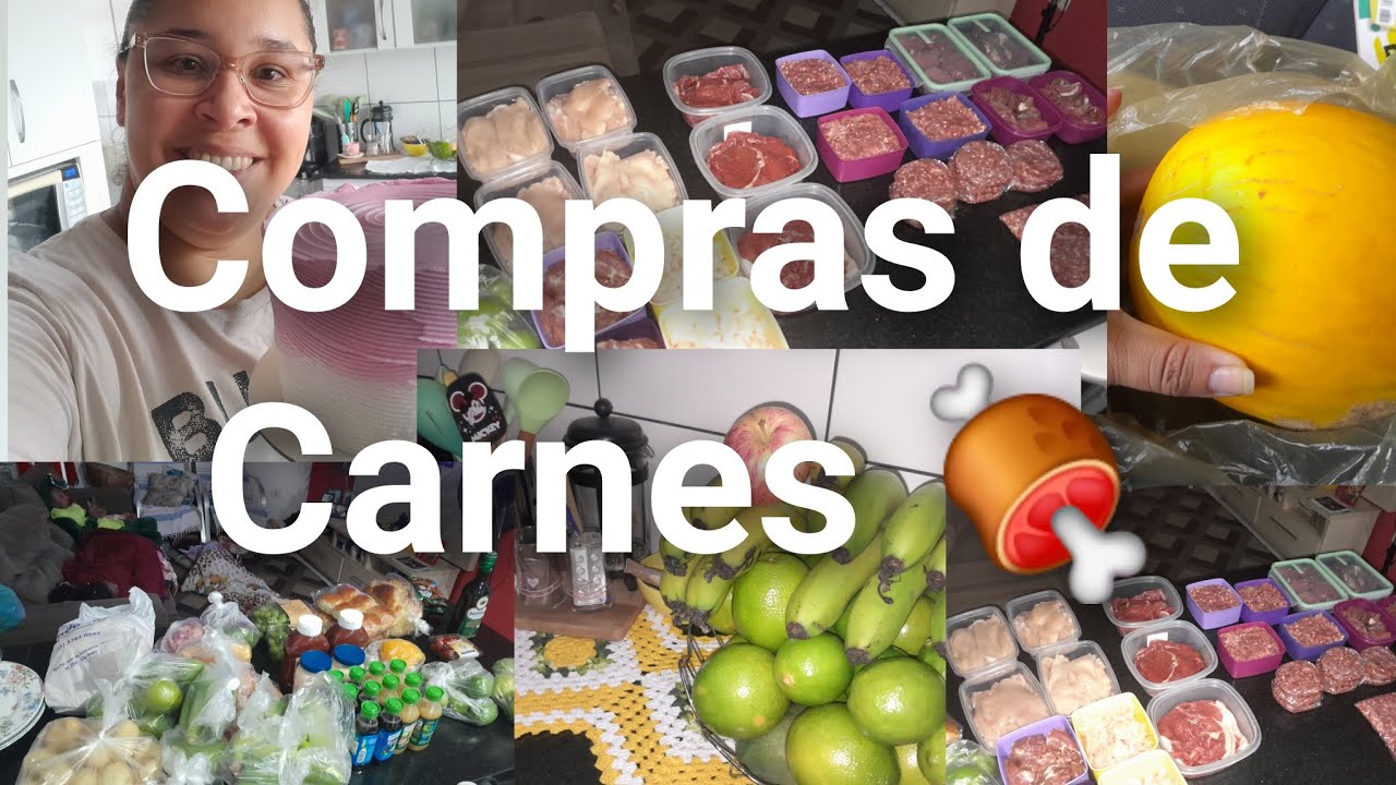 Comprei as carnes para o mês/Organização e fui assaltada 👮‍♀️👮‍♀️