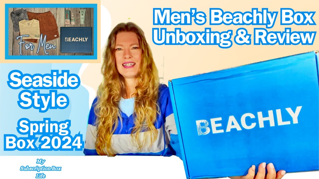 Men's Beachly Unboxing & Review | A Beach Themed Subscription for Men | Spring 2024 Box