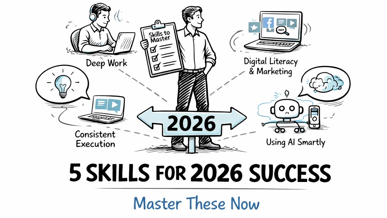 Only 5 Skills To Master in 2026 🍳