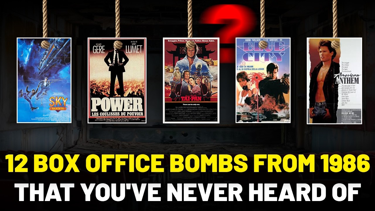 12 Box Office Bombs from 1986 That You've Never Heard of.