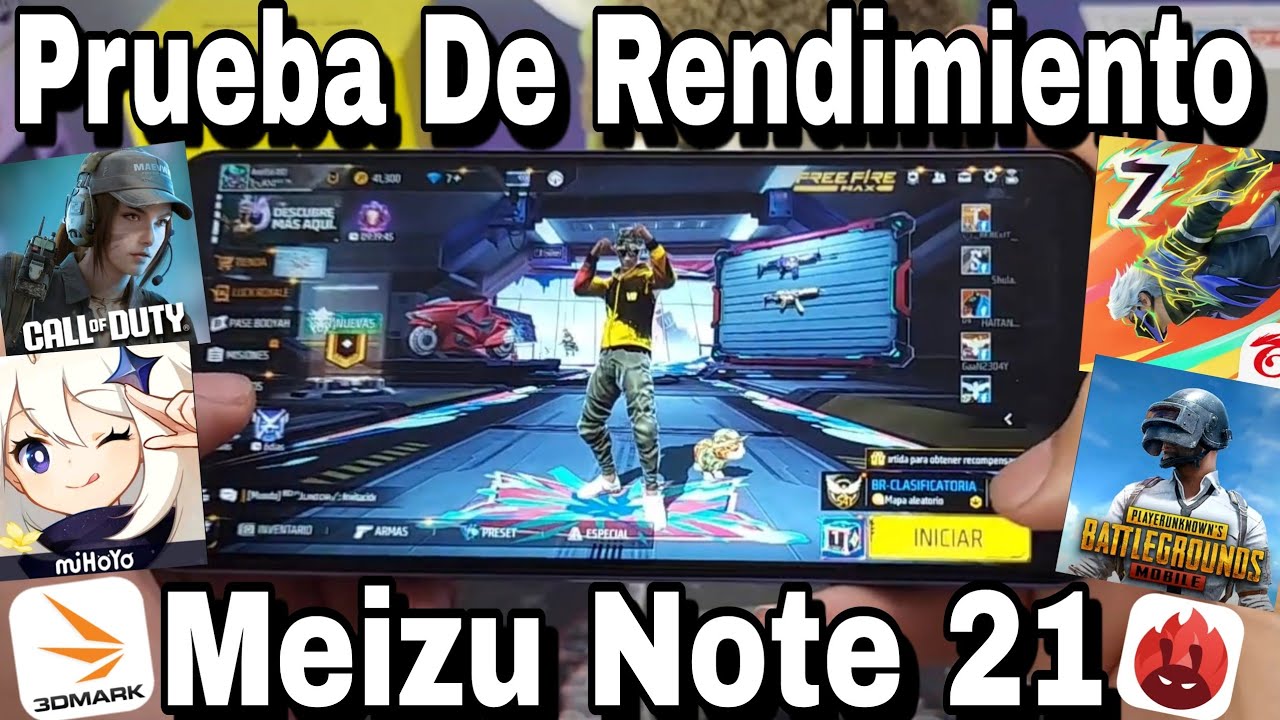 🎮 Meizu Note 21 🕹️ - Prueba De Rendimiento Y Juegos