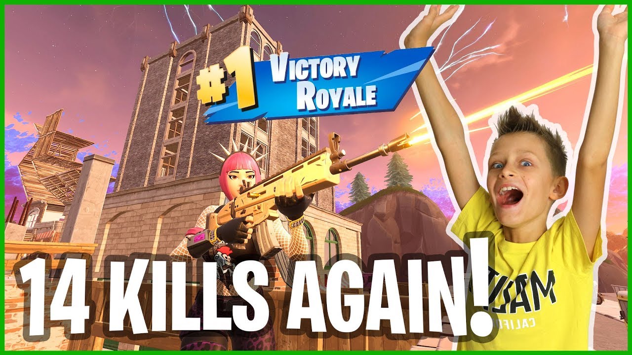 Tilted Landing 14 Kills Victory Royale!