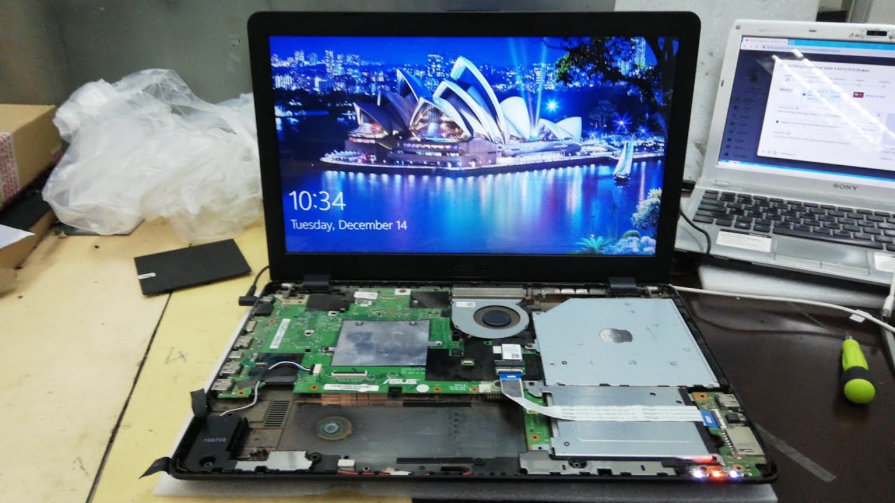 How to Repair Asus VivoBook A542U No power