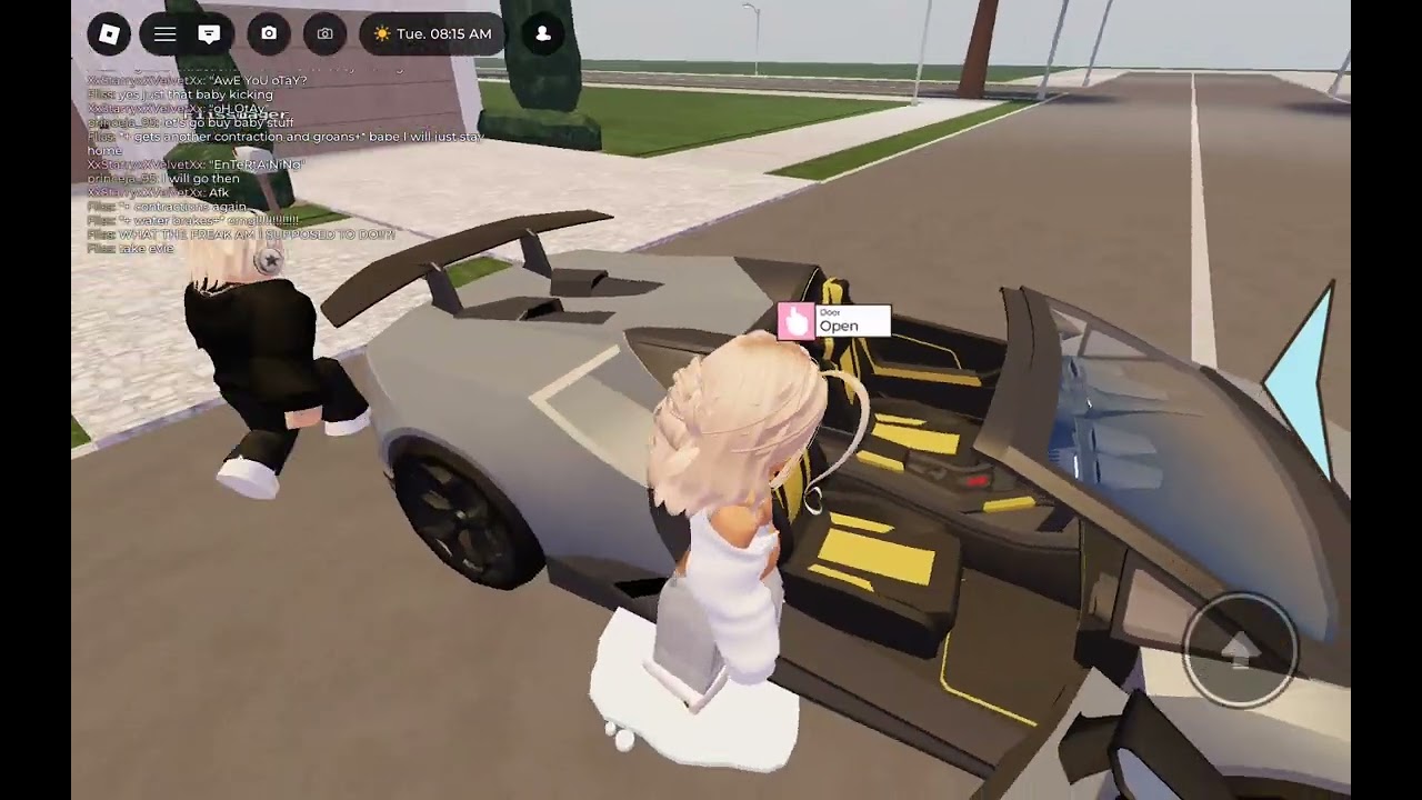 Family RP us me giving birth!!!!!  To a beautiful baby girl