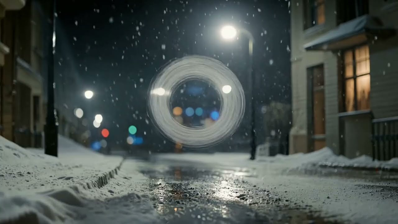 Snowy Night Drive – 1 Hour LoFi for Study & Coding