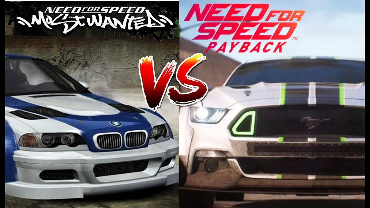 СРАВНЕНИЕ: NFS Most Wanted vs NFS Payback 2017