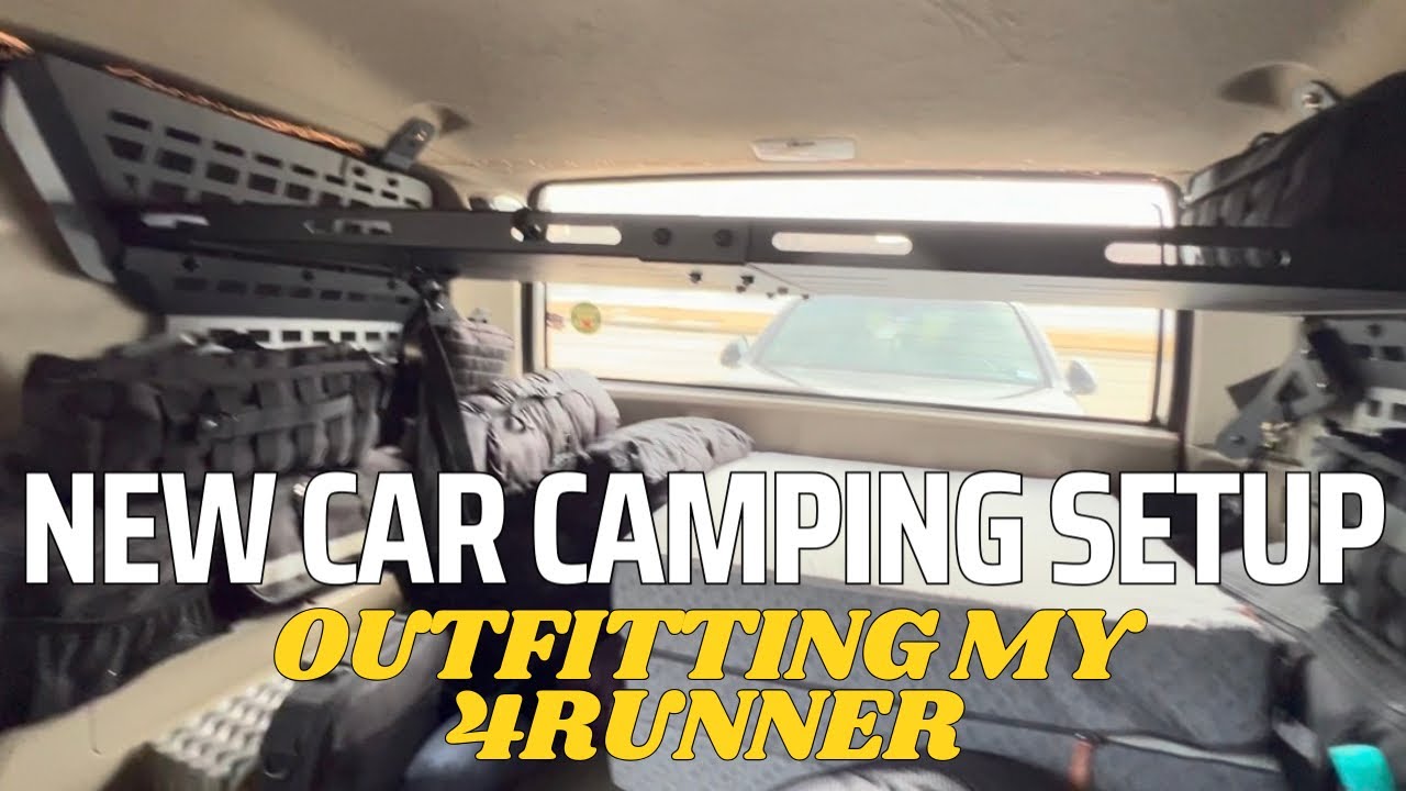 Inside My 4Runner Car Camping Setup 