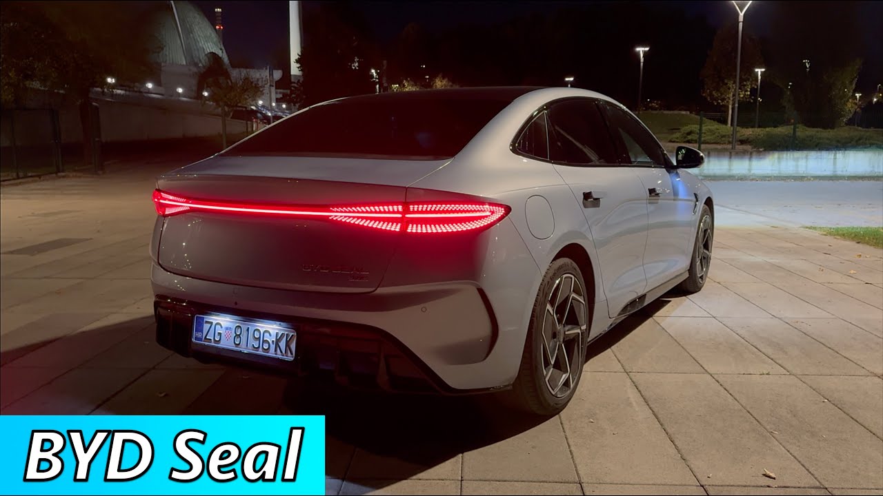 BYD Seal 2025 Night Review (Exterior - Interior)