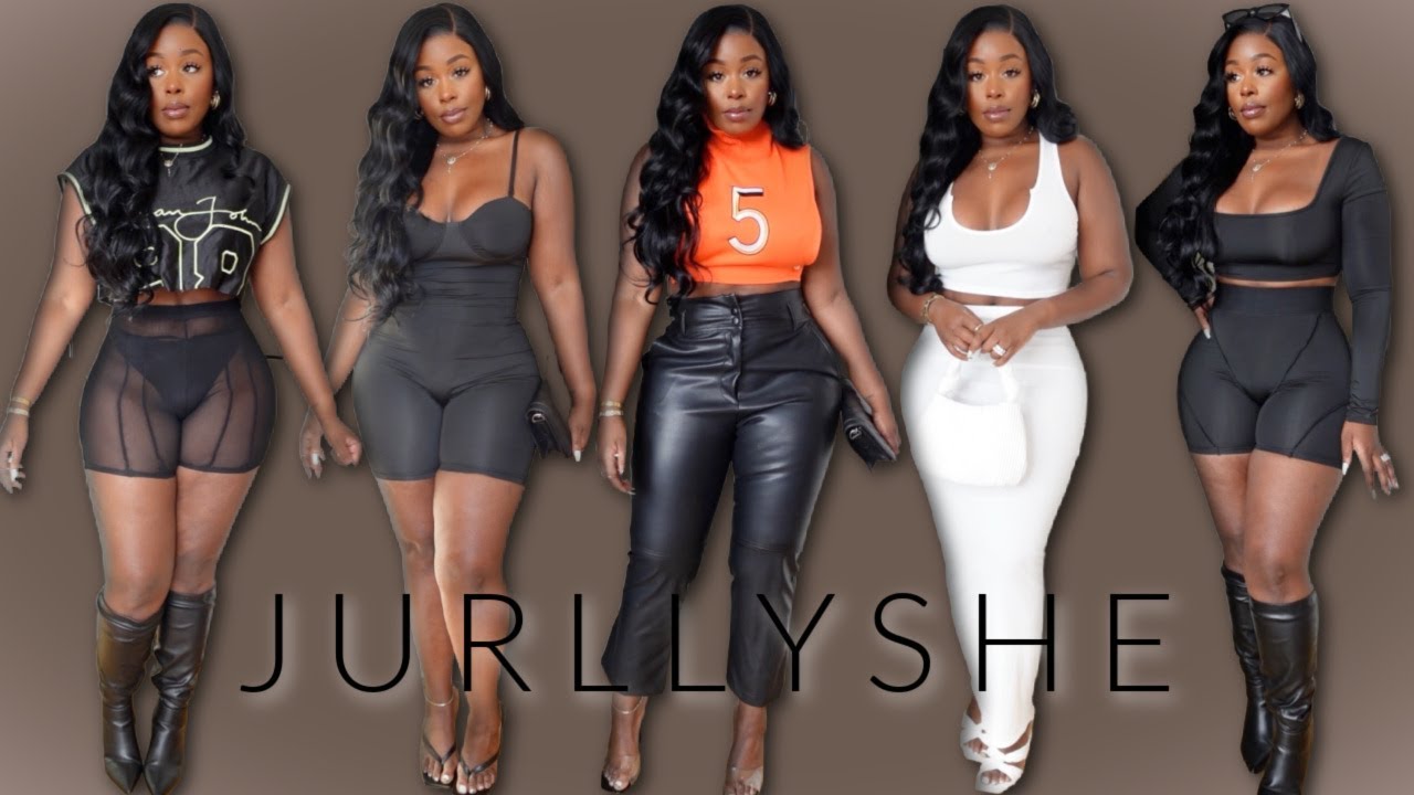 A REAL BADDIE ON A BUDGET🔥 TRENDY SPRING 2022 TRY-ON HAUL + STYLING! A LOOK FOR EVERY VIBE JURLLYSHE
