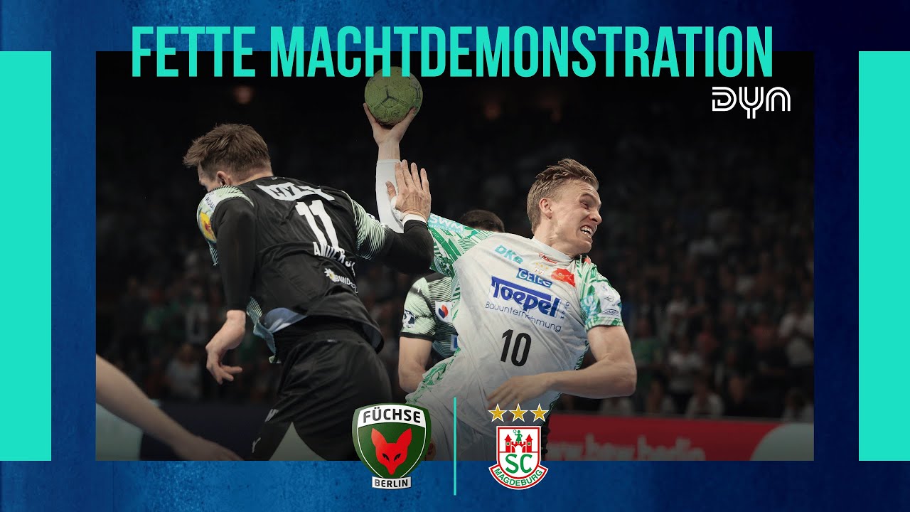 Highlights: Füchse Berlin - SC Magdeburg (Saison 2025/26) Dyn Handball | DAIKIN HBL
