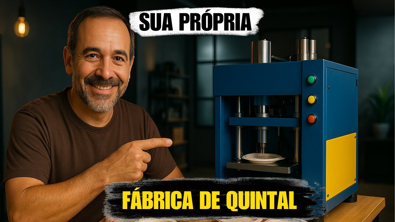 Você Quer GANHAR DINHEIRO em Casa? Veja como Montar sua Mini Fábrica com 43 Máquinas Compactas