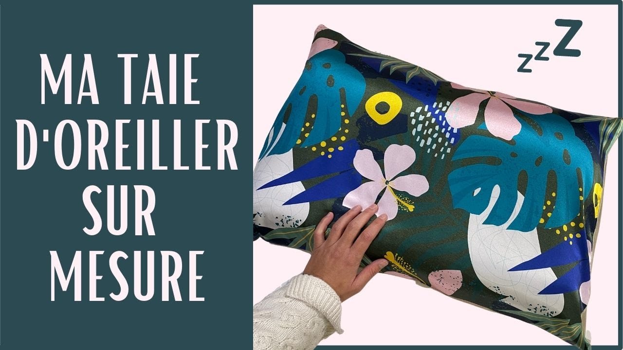 Tuto couture débutant : la taie d'oreiller (version facile) ✨ Marion Blush